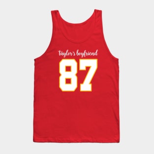 Football for the Swifties - Taylor's Boyfriend Tank Top